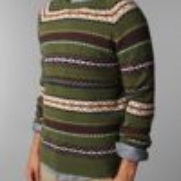 Urban Outfitters CPO Fair Isle Crew Sweater - Picture 7 of 8